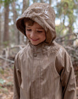Rain Gear - Waterproof Fleece - Lined Rain Jacket - Roobear Kids