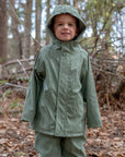 Rain Gear - Waterproof Fleece - Lined Rain Jacket - Roobear Kids