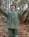 Rain Gear -  Waterproof Fleece-Lined Rain Jacket