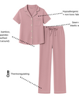 Mama Goose Embroidered Women's PJ Set