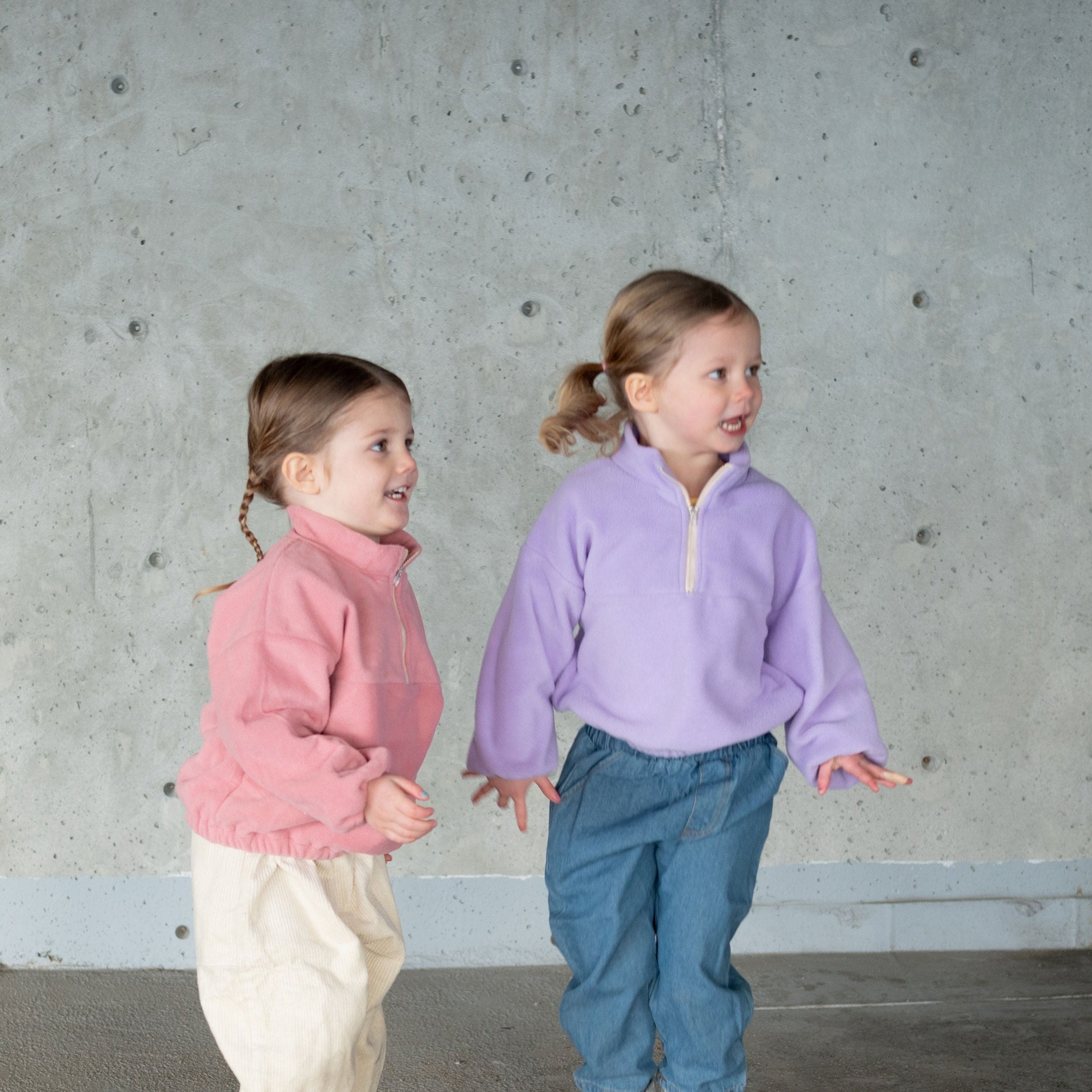 Fleece Quarter Zip Sweaters
