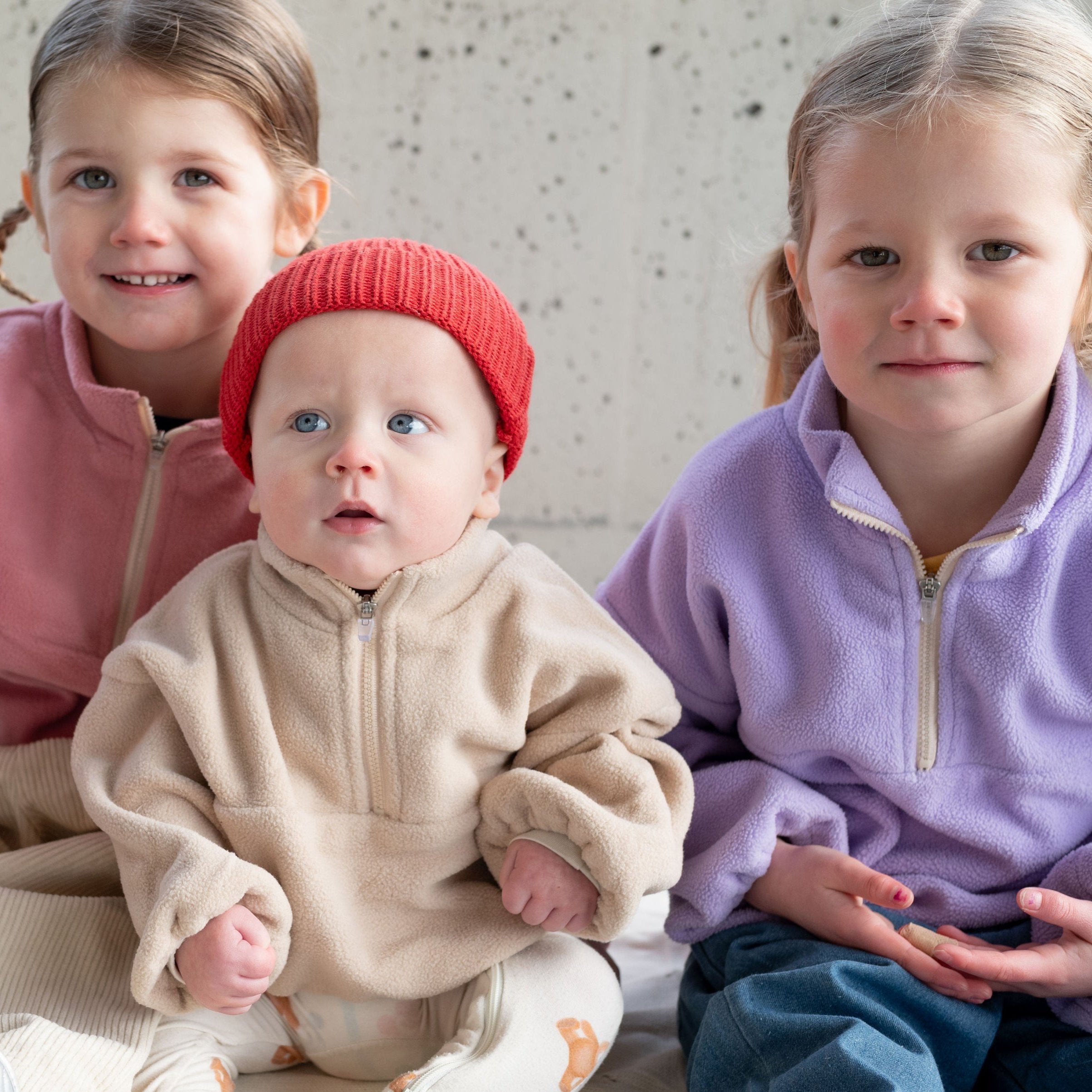 Fleece Quarter Zip Sweaters