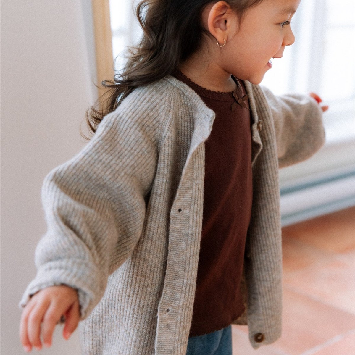 The Throw - on Cardigan - Roobear Kids