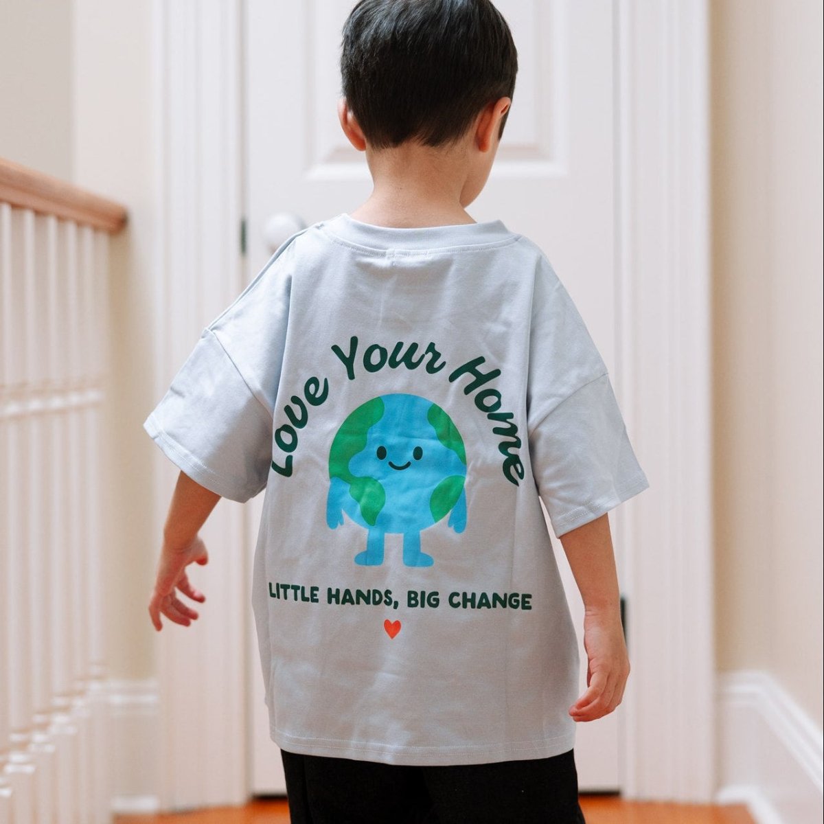 Love Your Home Organic Cotton Tee - Roobear Kids