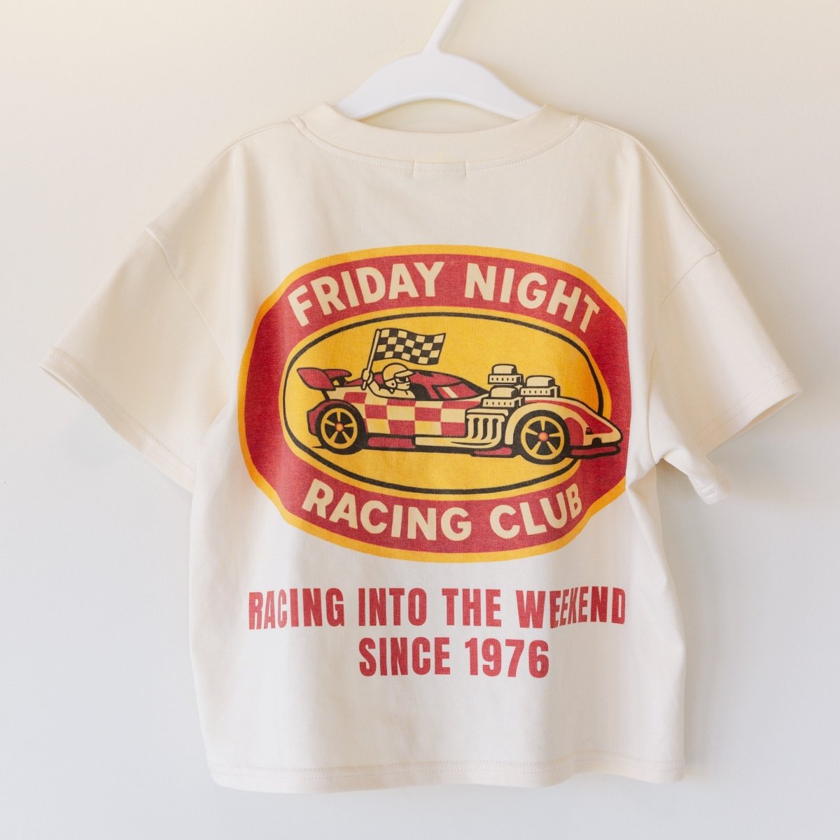 Racing Club Cotton Tee - Roobear Kids