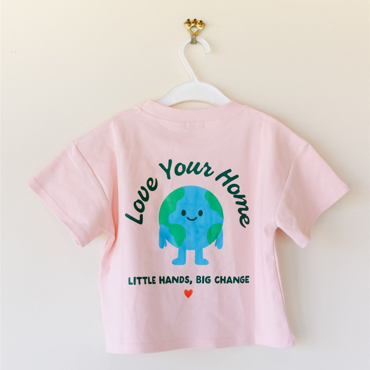 Love Your Home Organic Cotton Tee - Roobear Kids