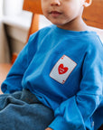 Lucky Me Lightweight Crewneck - Roobear Kids