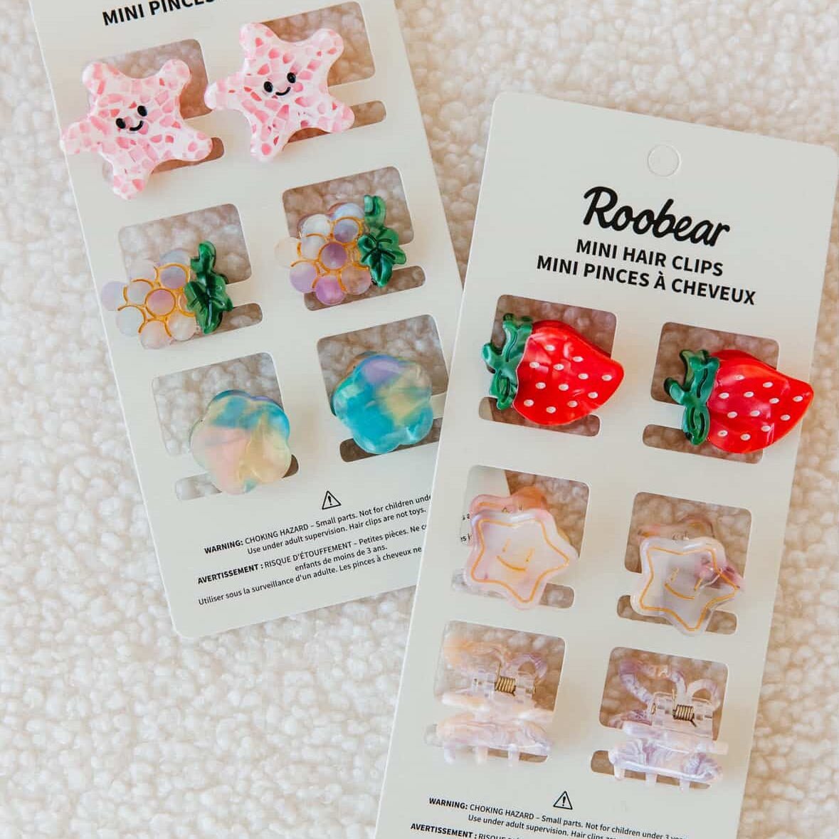 Mini Hair Clips - Roobear Kids