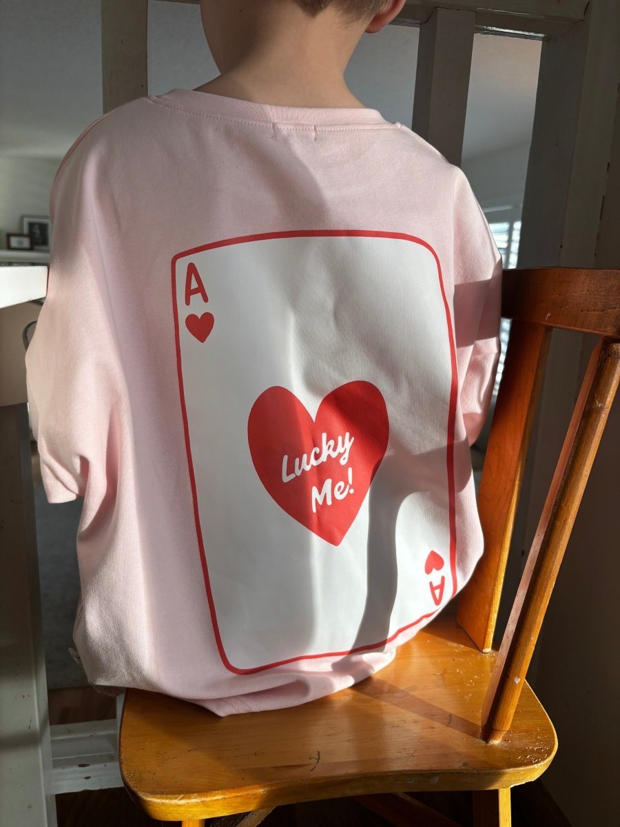 Lucky Me Lightweight Crewneck - Roobear Kids