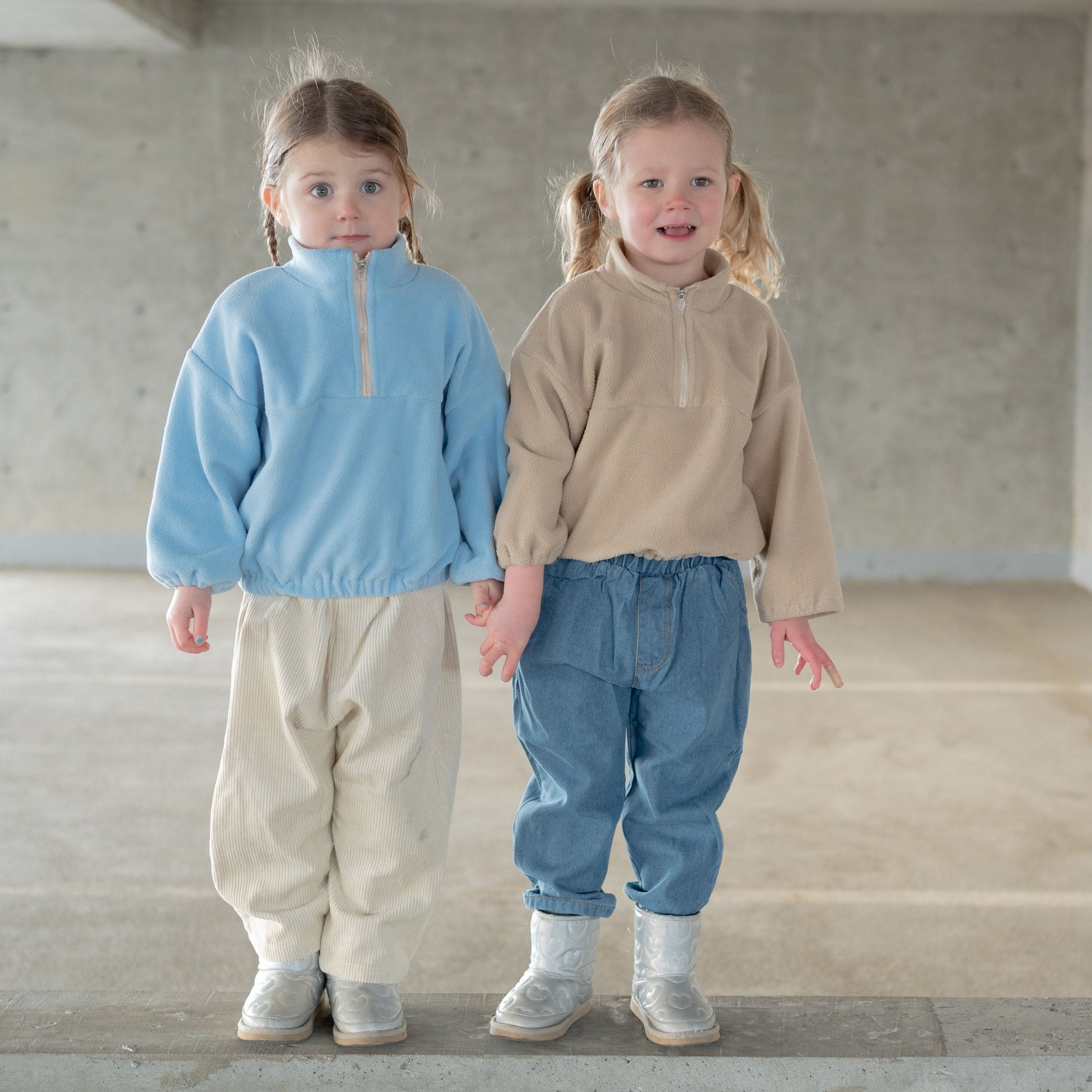 Fleece Quarter Zip Sweaters