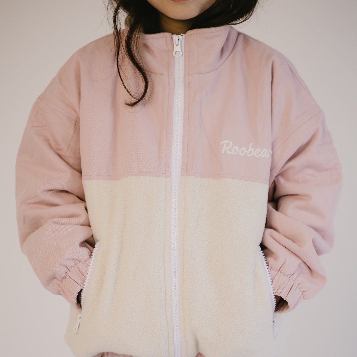 Colourblock Fleece - lined Jacket - Roobear Kids