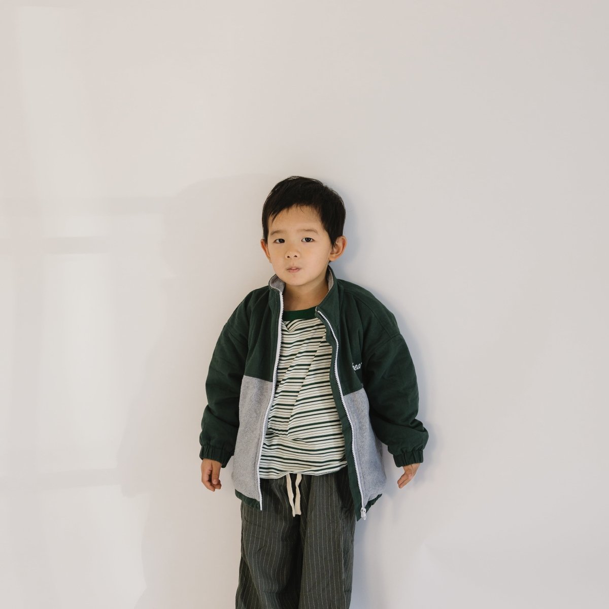 Colourblock Fleece - lined Jacket - Roobear Kids