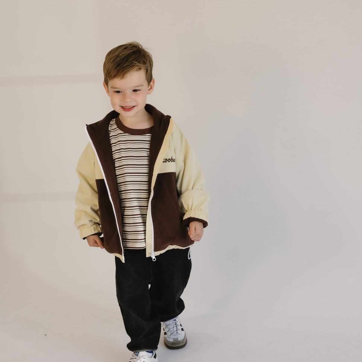 Colourblock Fleece - lined Jacket - Roobear Kids