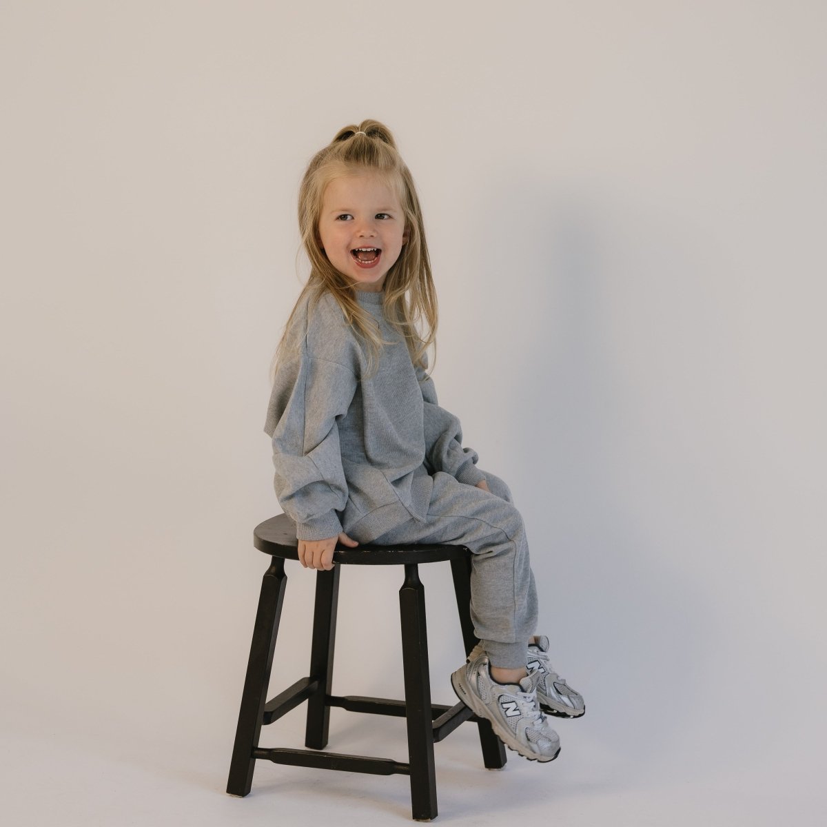 The Go - To Sweatsuit - Grey, Sage, Oatmeal and Brown - Roobear Kids