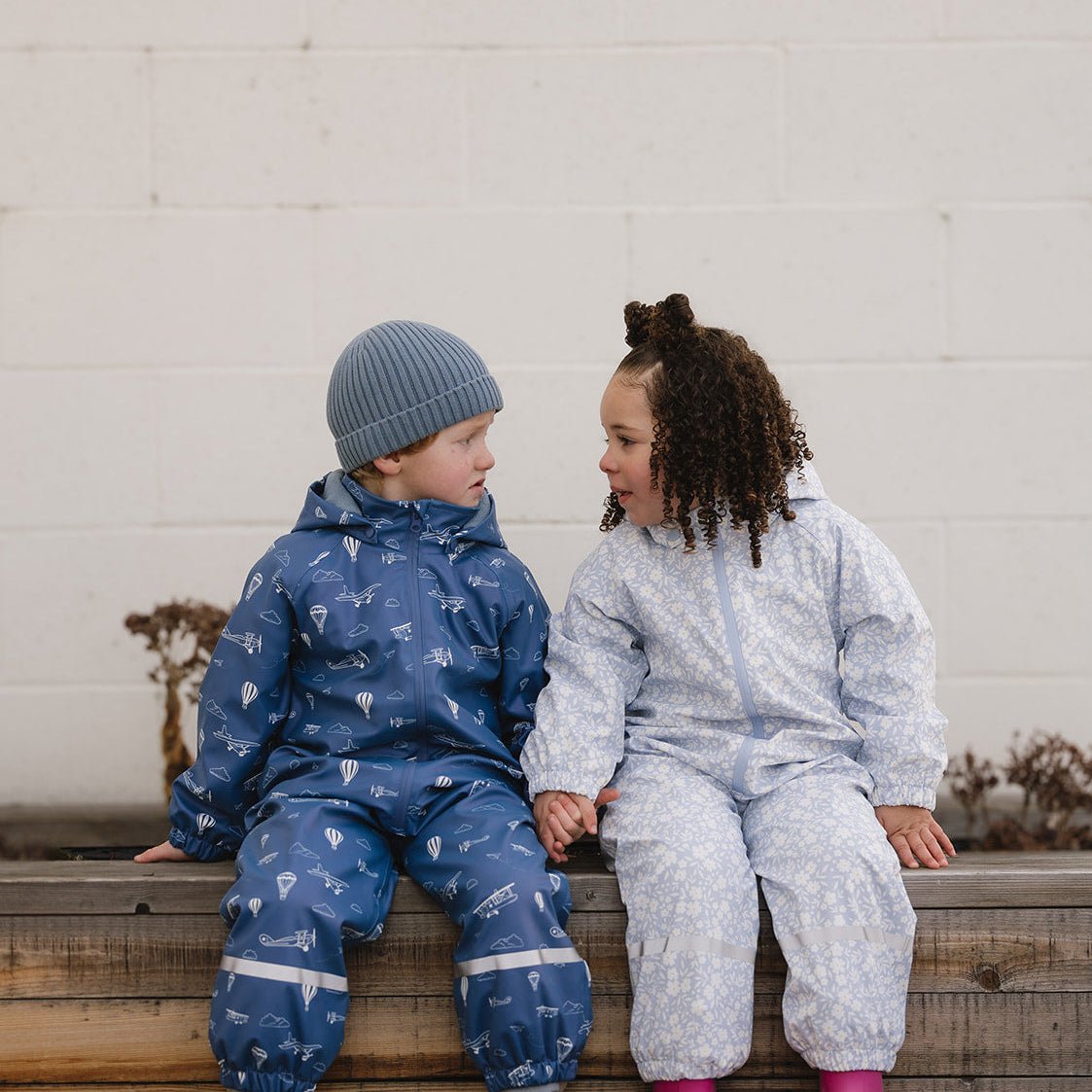 Rain Gear - Waterproof Fleece - Lined One - Piece Suit - Roobear Kids