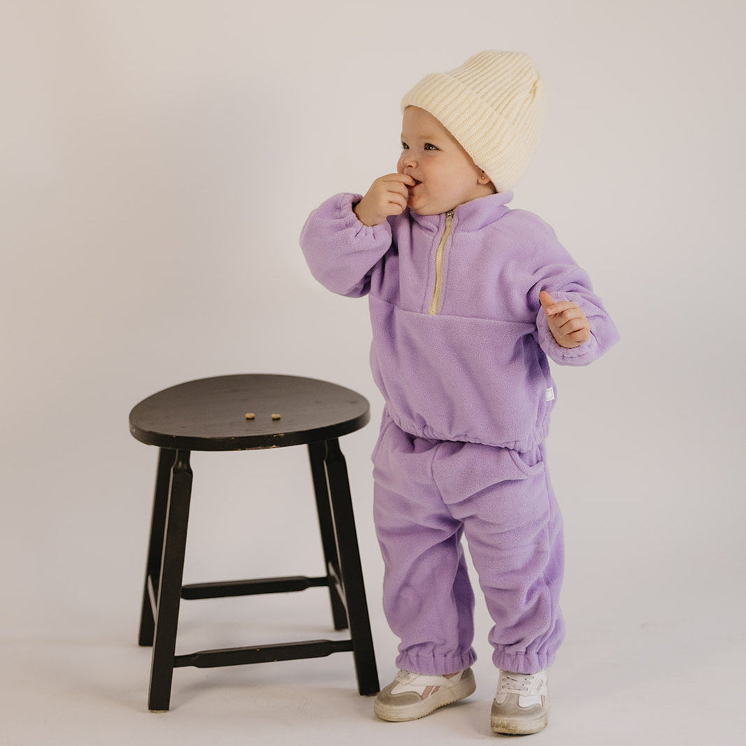 Fleece Quarter Zip Sweaters