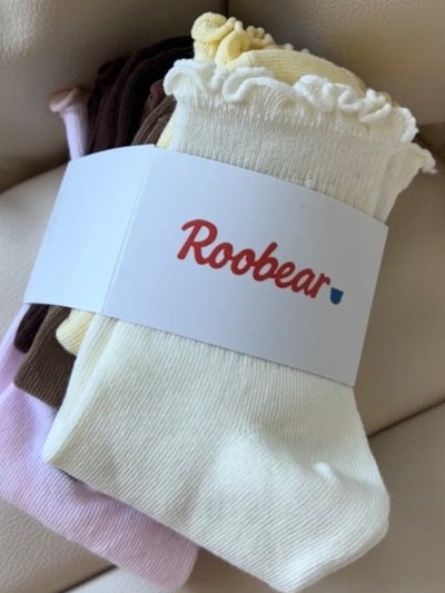 Everyday Ruffle Socks - 5 - pack - Roobear Kids
