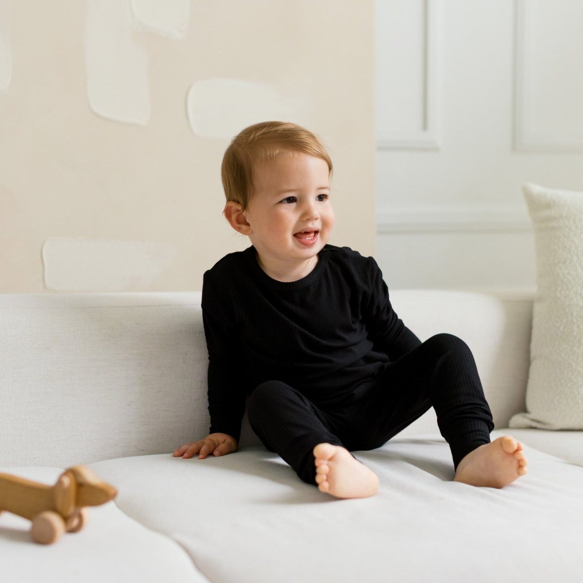 Ribbed Two - Piece PJs - Warehouse Sale - Roobear Kids