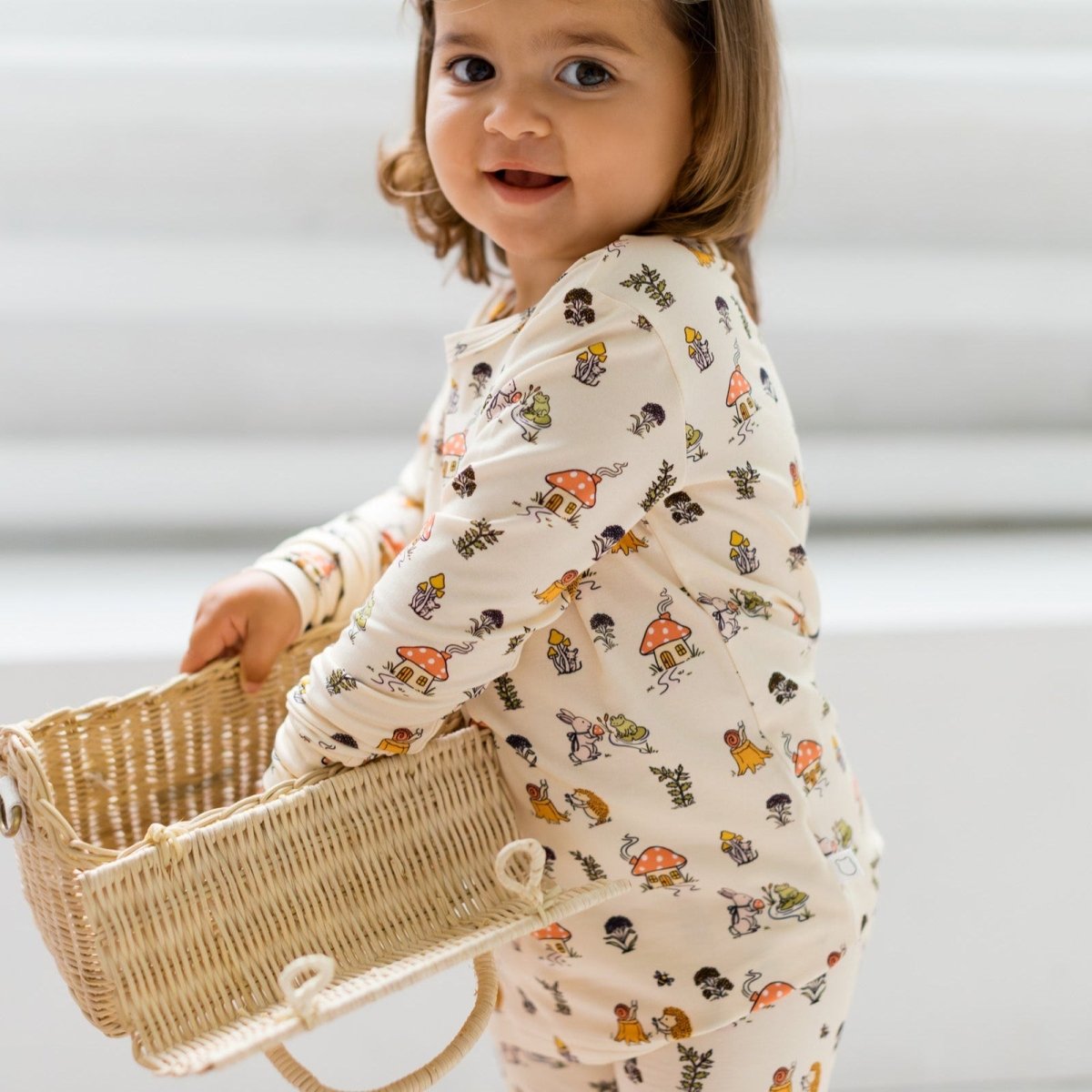 Fall Cottage Two - Piece PJs - Roobear Kids