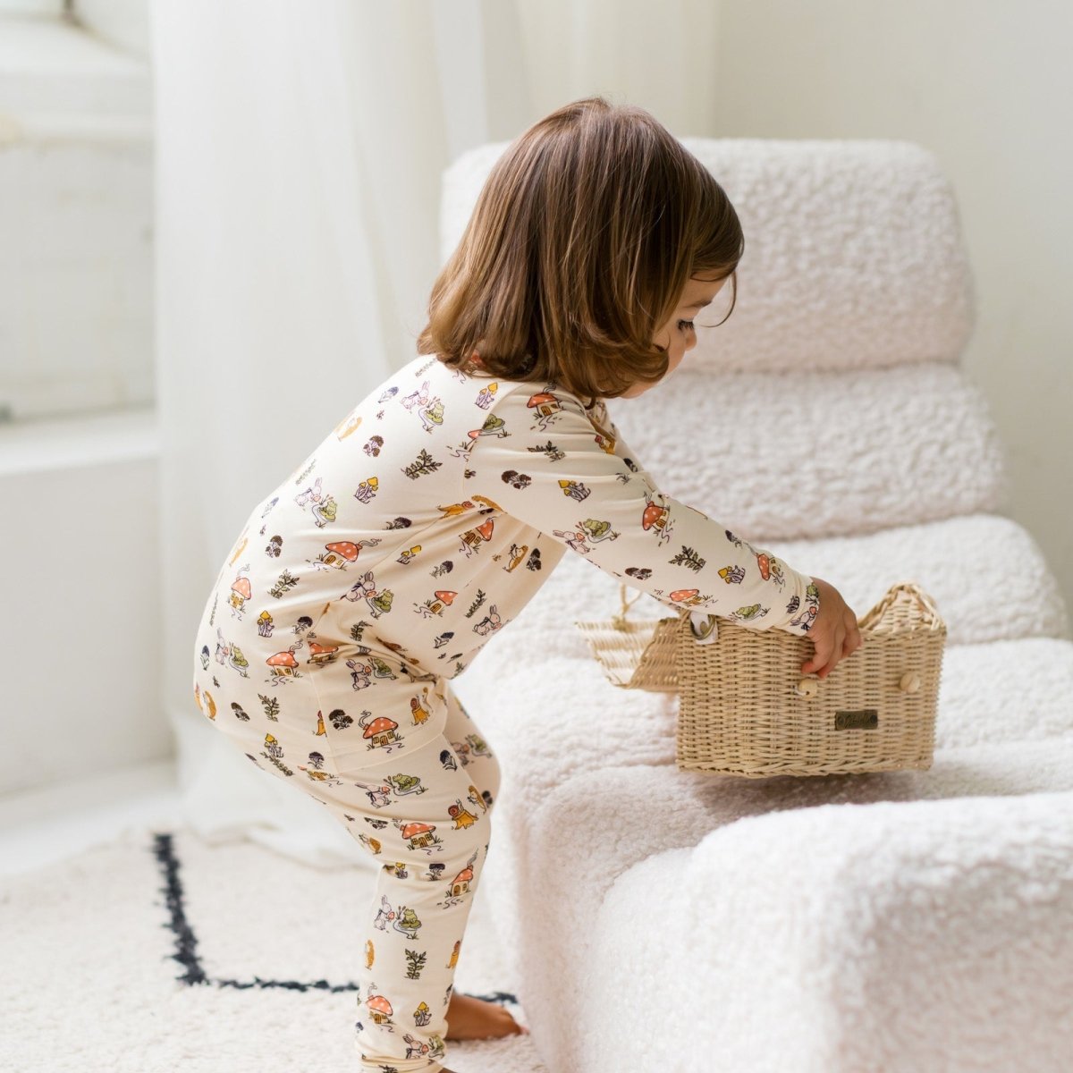 Fall Cottage Two - Piece PJs - Roobear Kids