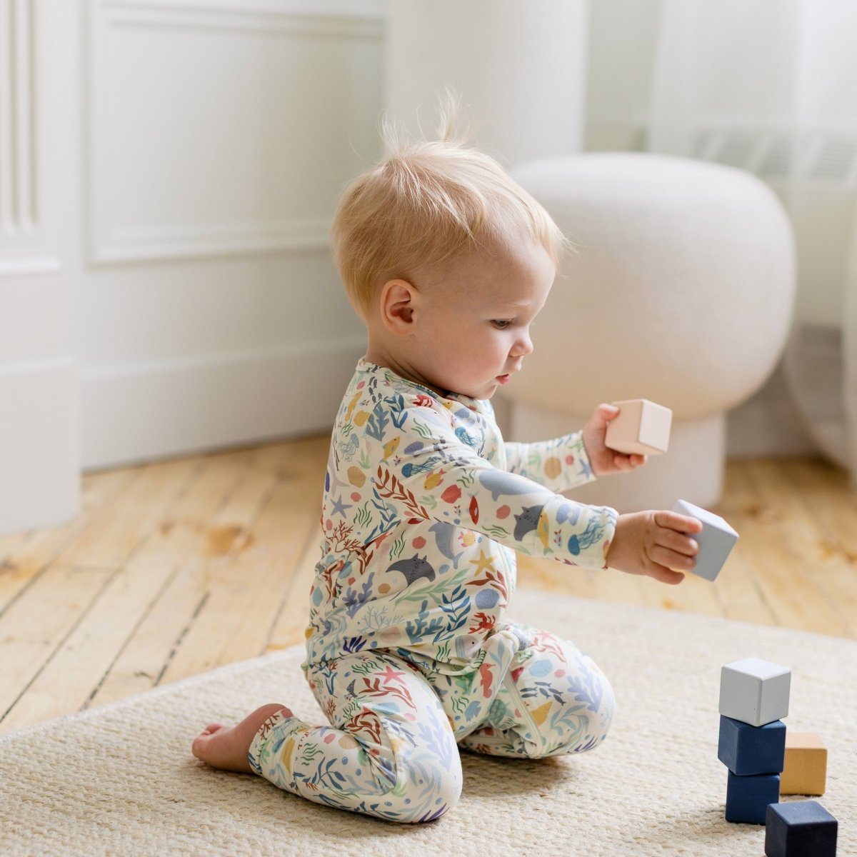 Under the Sea Bamboo Sleeper - Roobear Kids