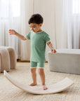 Ribbed Summer Two-Piece Short & T Sets PJs