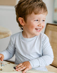 Pinstripe Two-Piece PJs