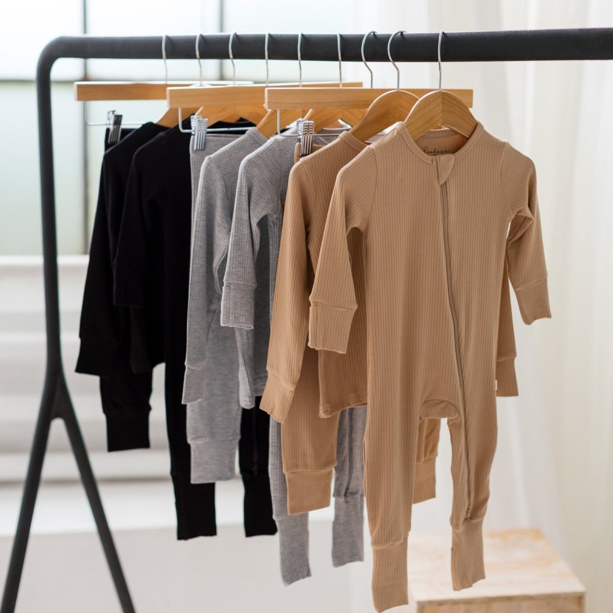 Ribbed Two - Piece PJs - Warehouse Sale - Roobear Kids