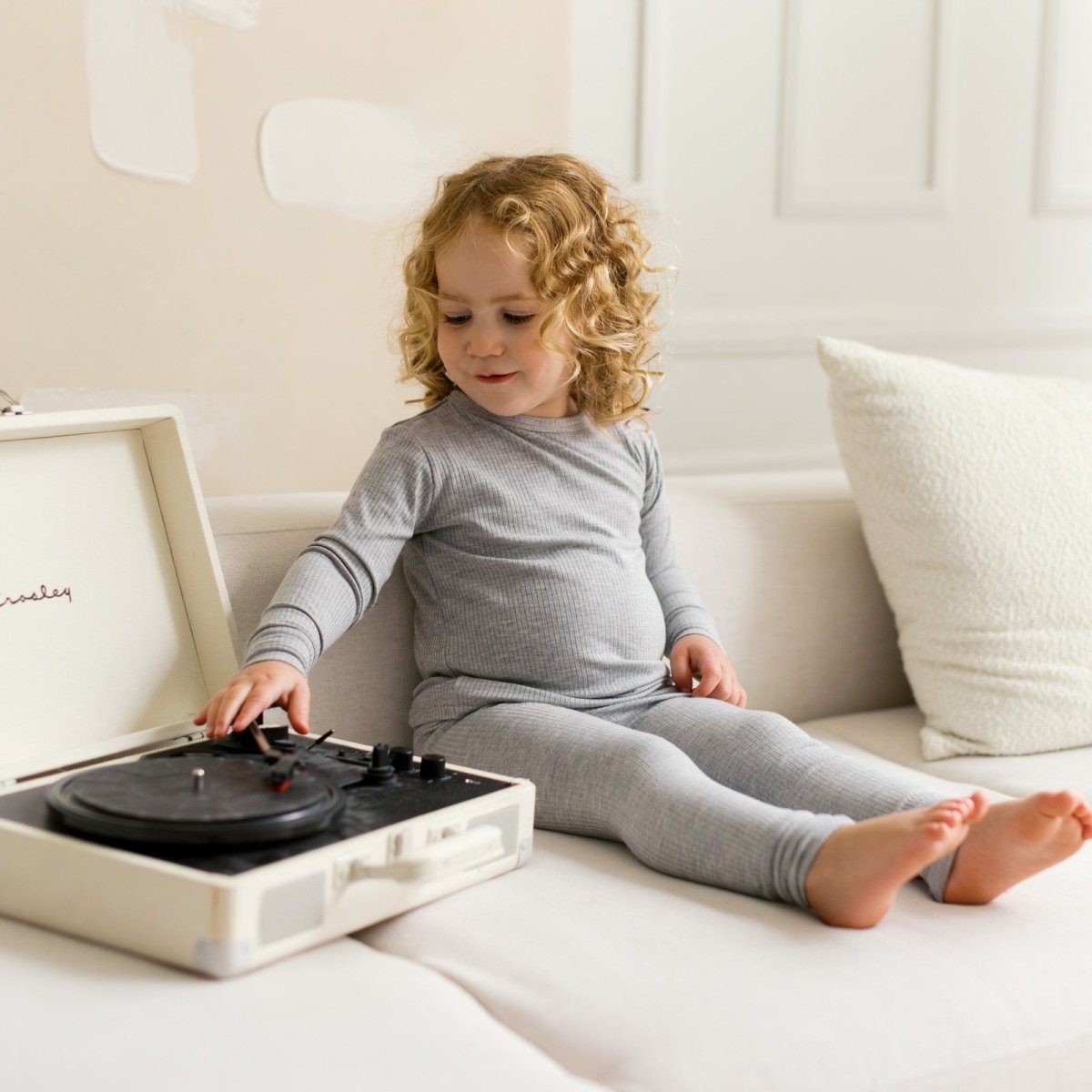 Ribbed Two - Piece PJs - Roobear Kids