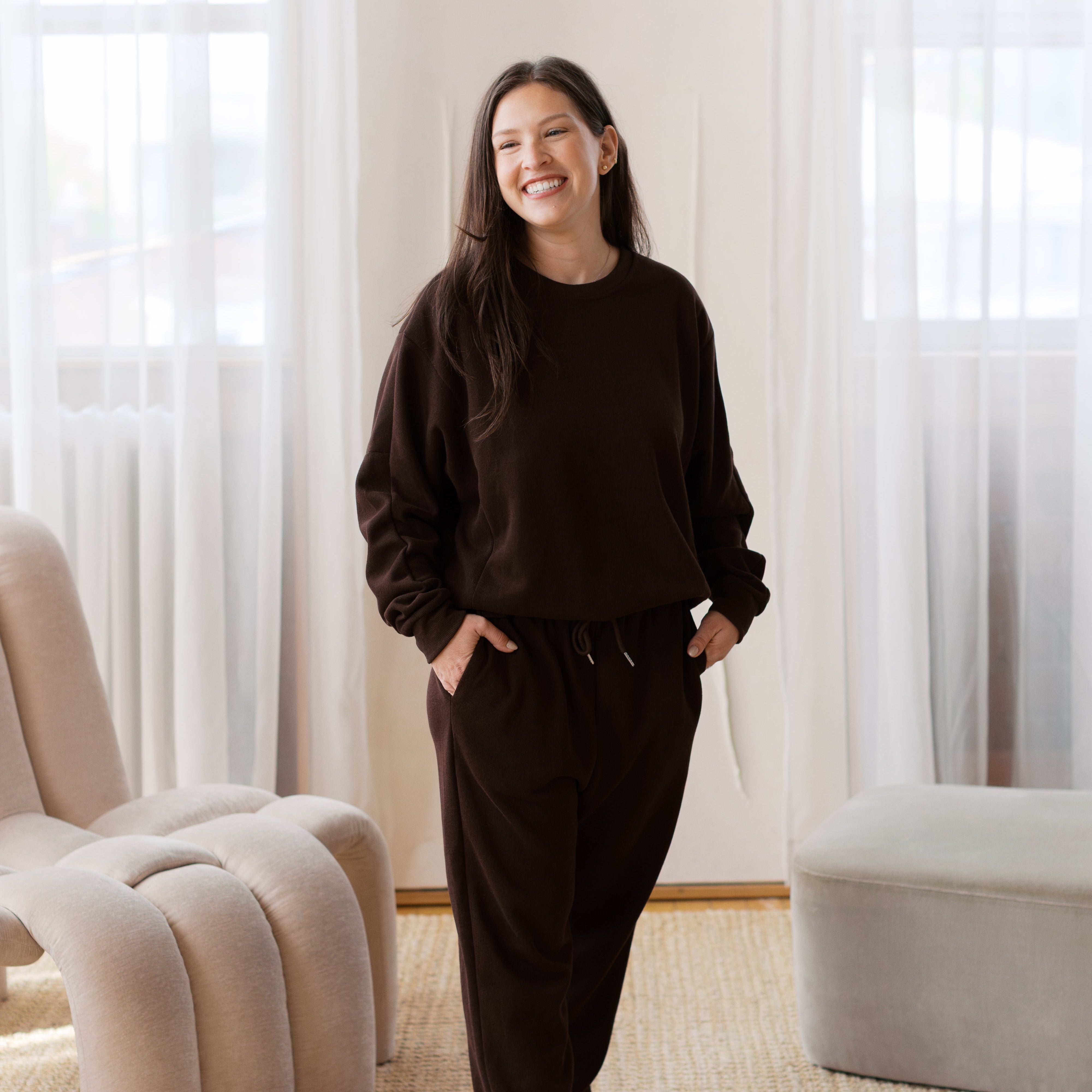 The Everyday Brown Sweatsuit