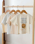 'Market Fresh Peaches' Organic Cotton Tee