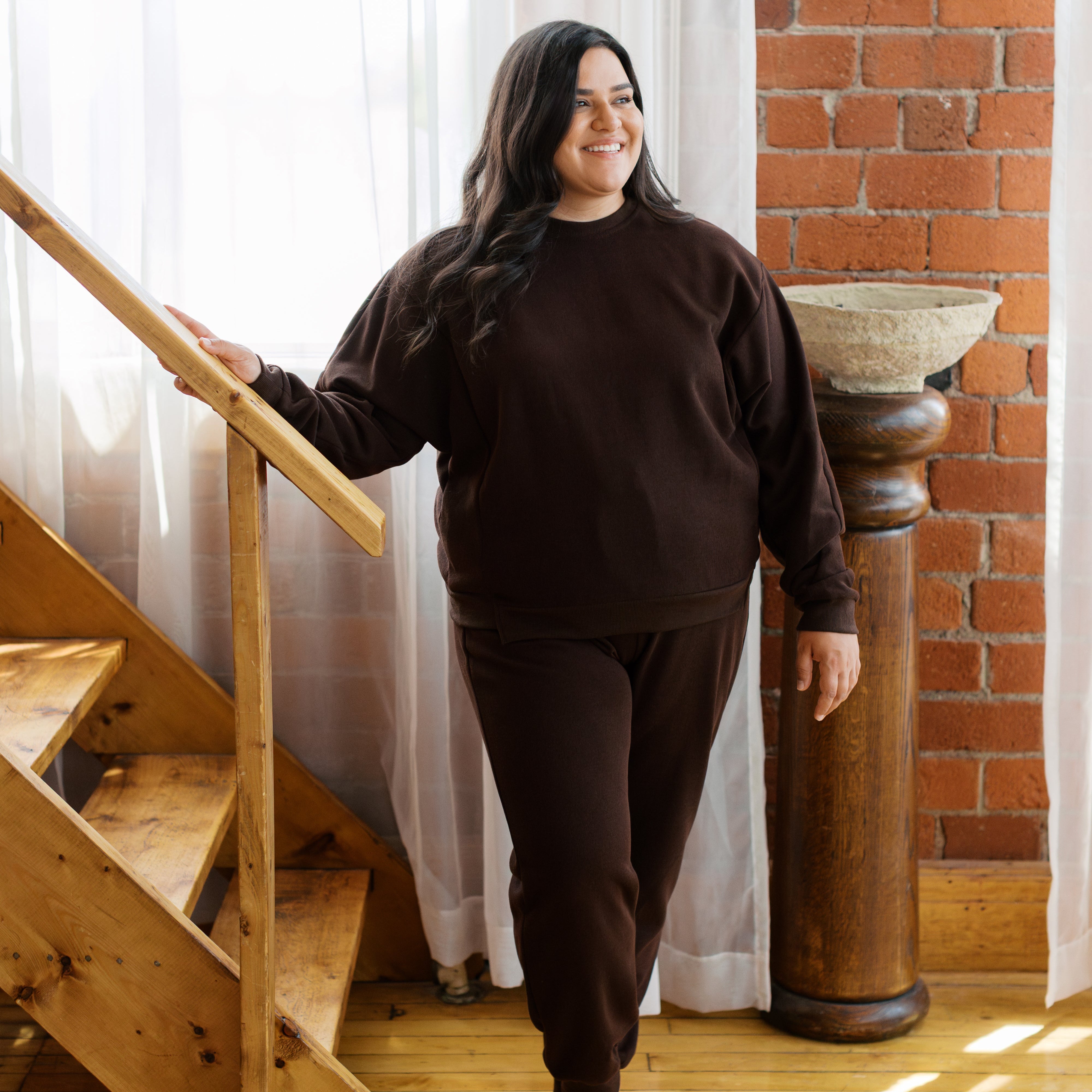 The Everyday Brown Sweatsuit
