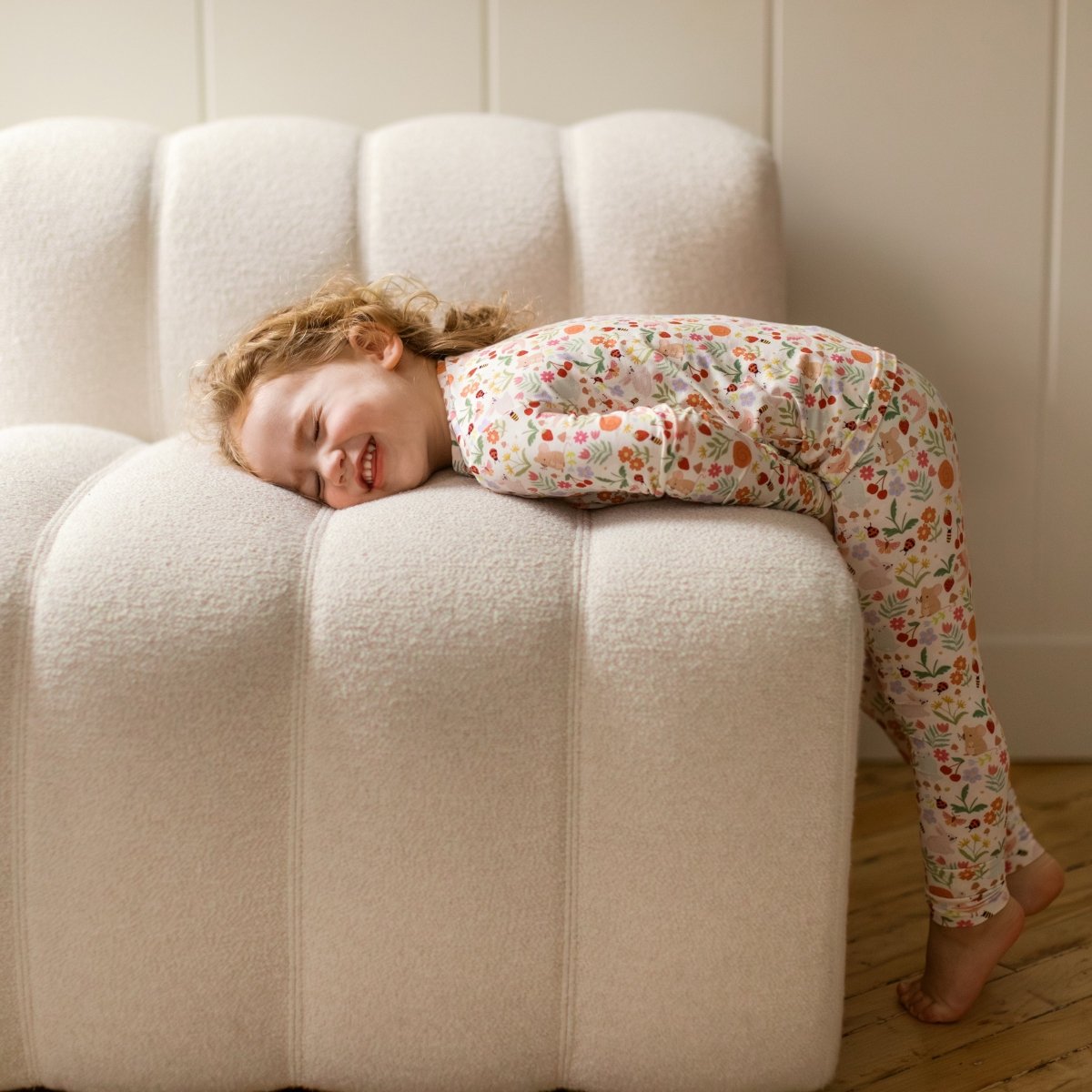 April - Garden Two - Piece PJs - Roobear Kids