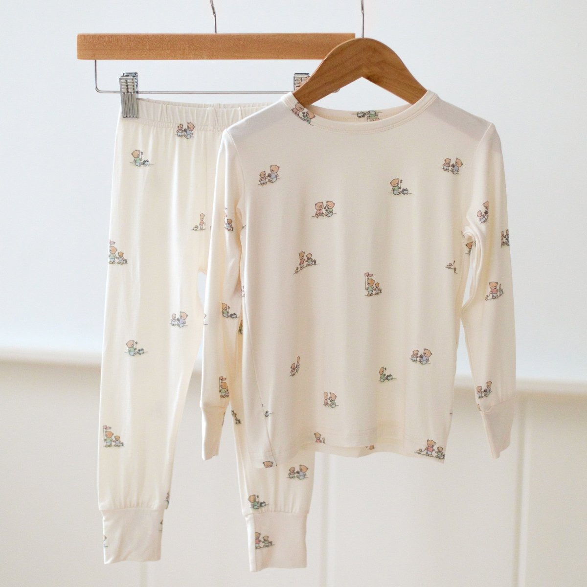 Teddy Collection Two - Piece PJs - Roobear Kids