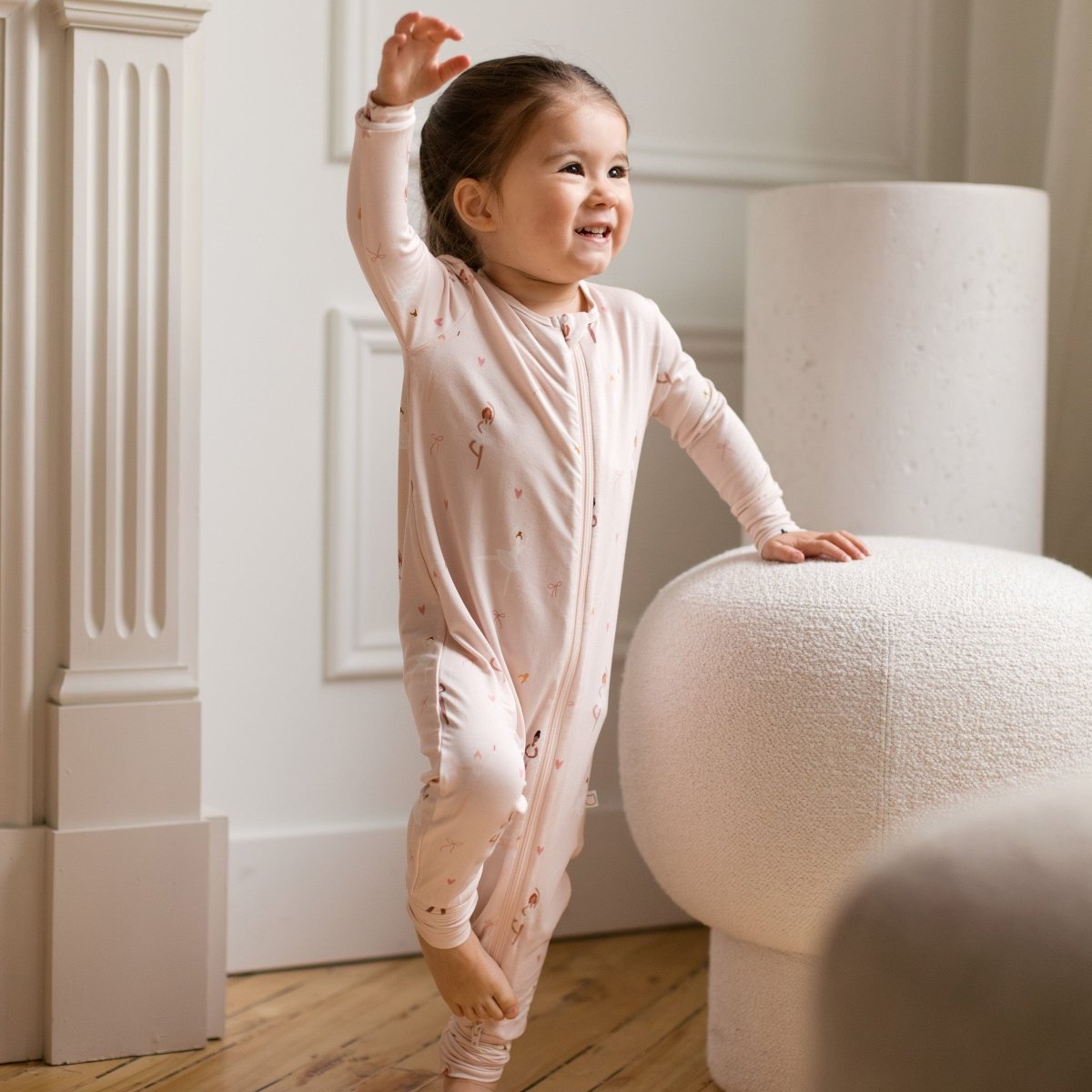 Ballerinas Bamboo Sleeper - Roobear Kids