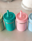Stainless Steel Spill-Proof Cups (4-Pack)