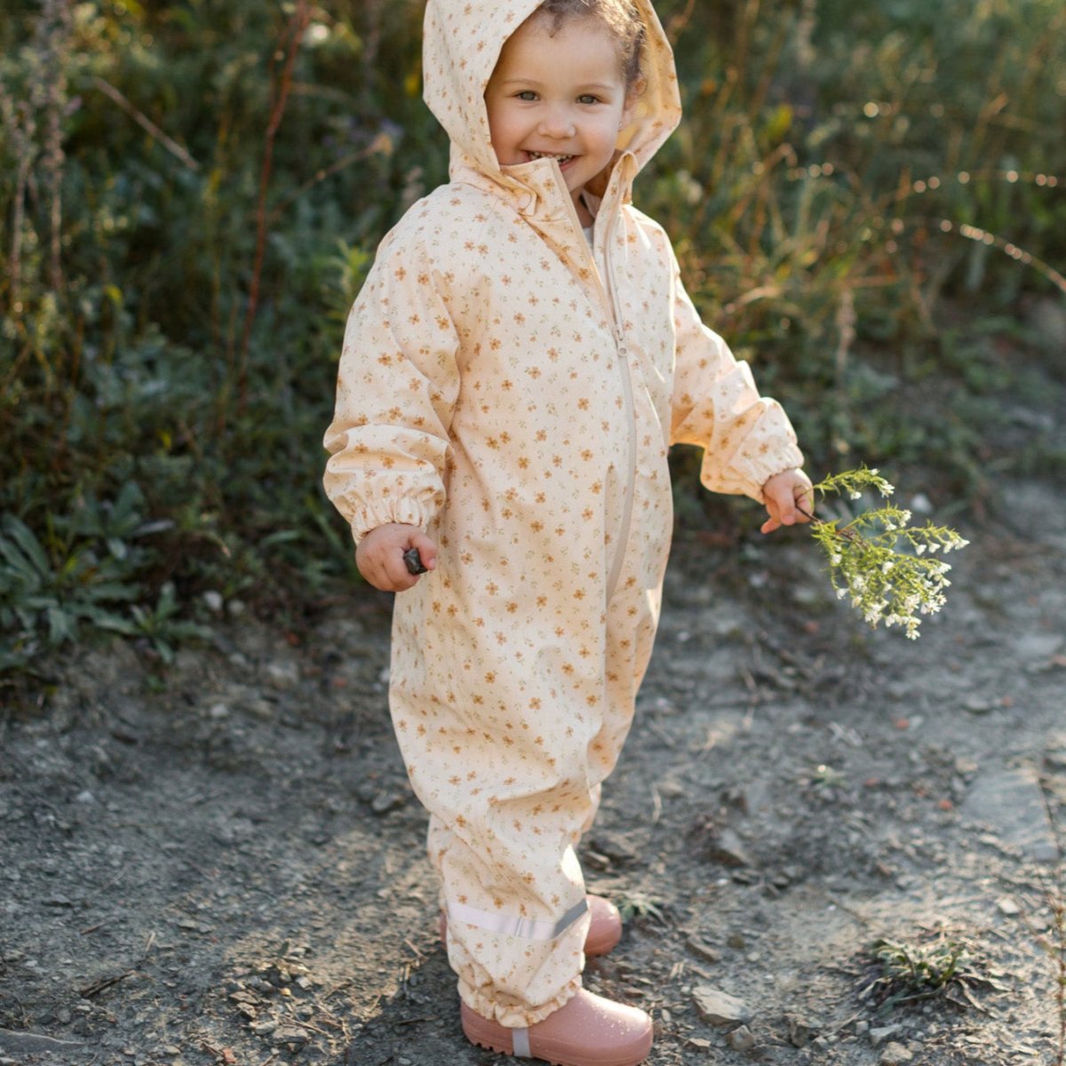 Rain Gear - Waterproof Fleece - Lined One - Piece Suit - Roobear Kids