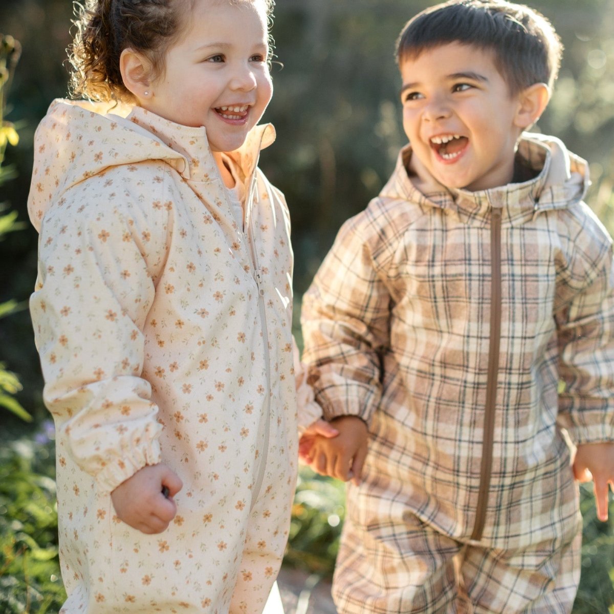 Rain Gear - Waterproof Fleece - Lined One - Piece Suit - Roobear Kids