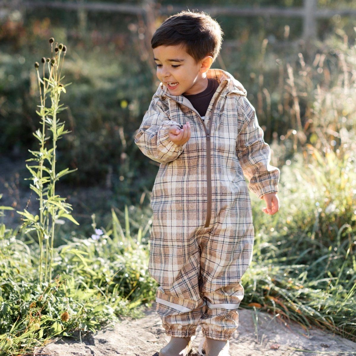 Rain Gear - Waterproof Fleece - Lined One - Piece Suit - Roobear Kids