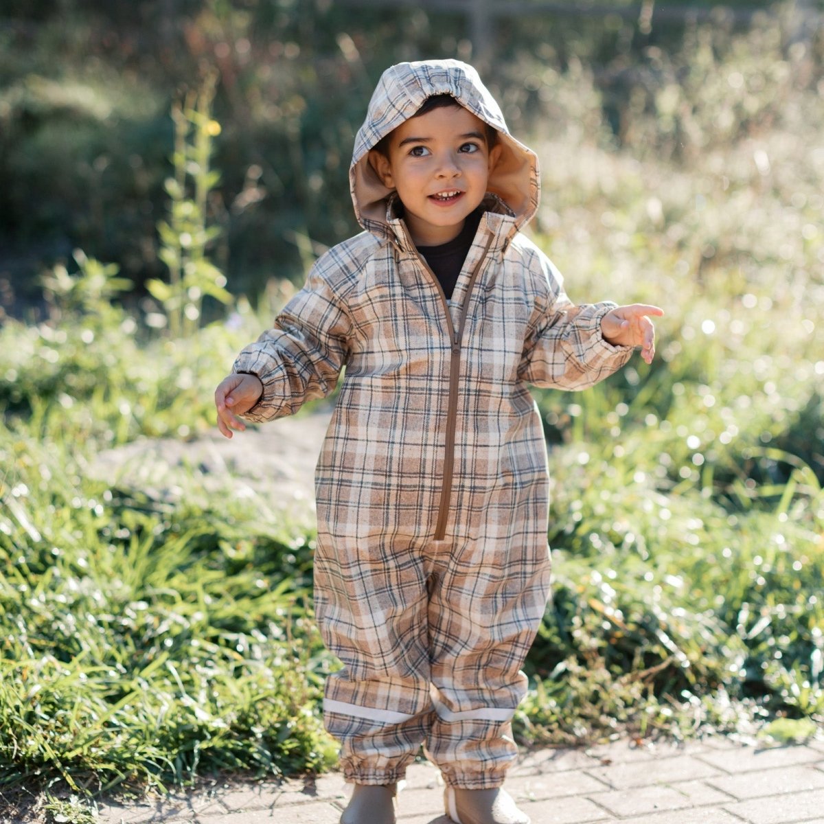 Rain Gear - Waterproof Fleece - Lined One - Piece Suit - Roobear Kids