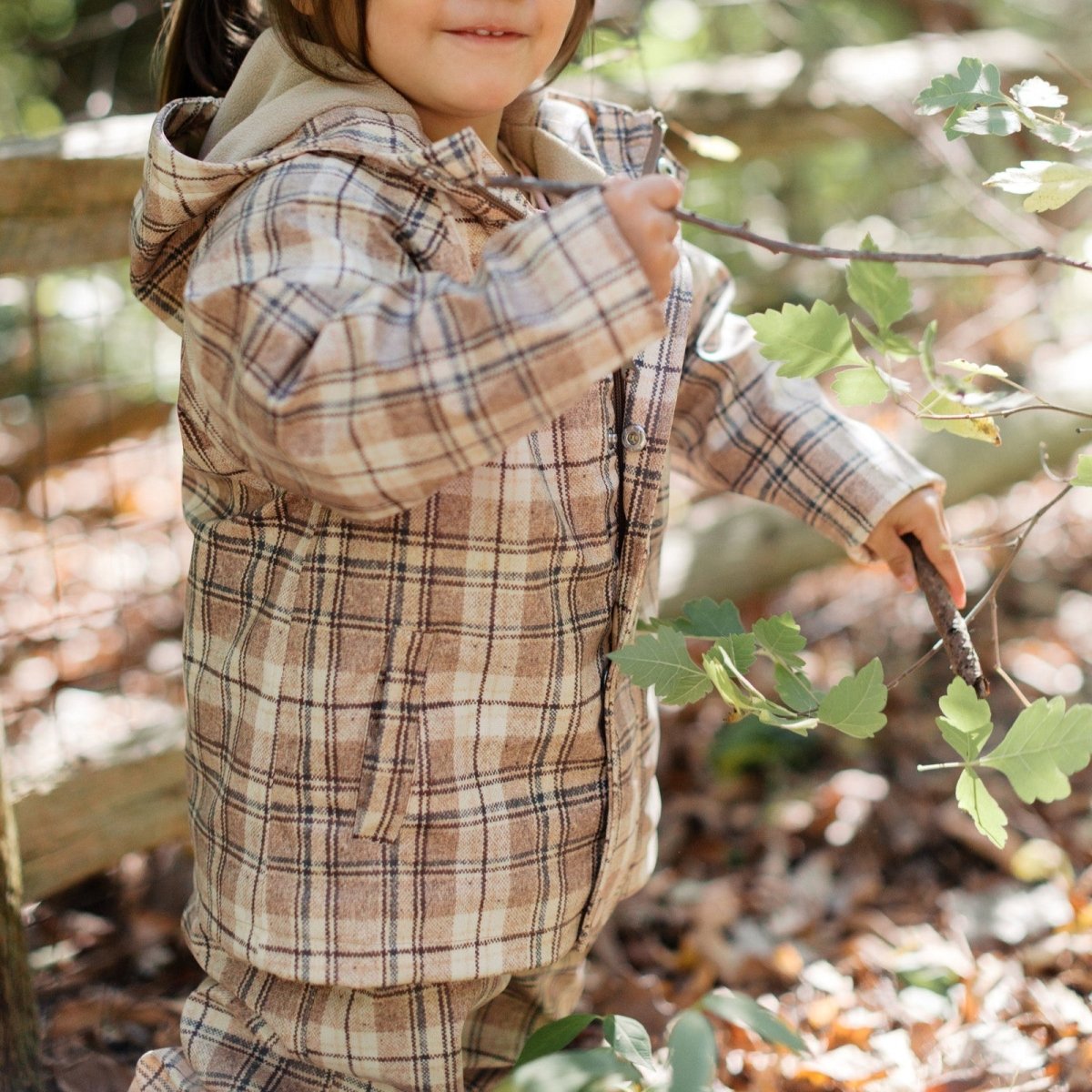 Rain Gear - Waterproof Fleece - Lined Rain Jacket - Roobear Kids