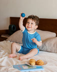 Ribbed Summer Two-Piece Short & T Sets PJs