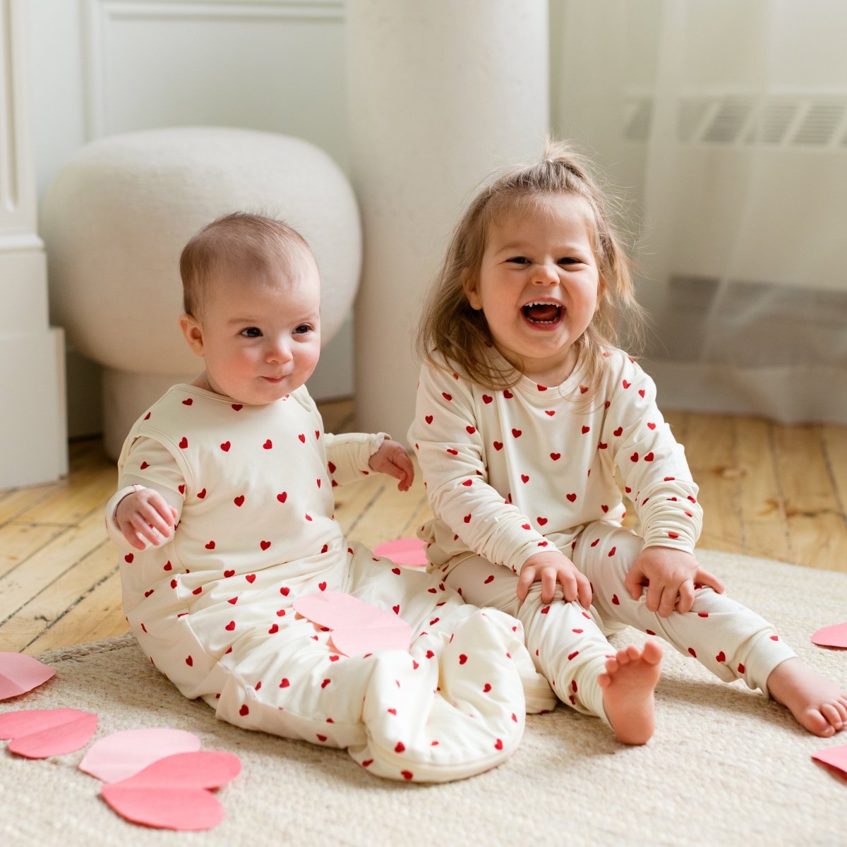 Tiny Hearts Sleepsack - Roobear Kids