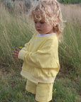 Butter Yellow Summer Edition Sweatsuits - Mini