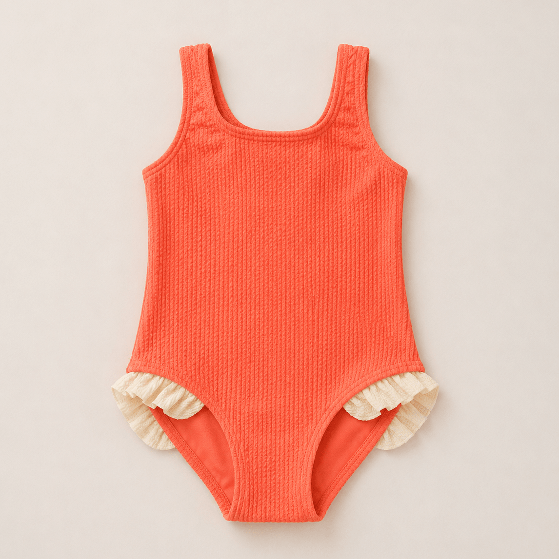 Ruffle One-Piece Swimsuit - Roobear Kids