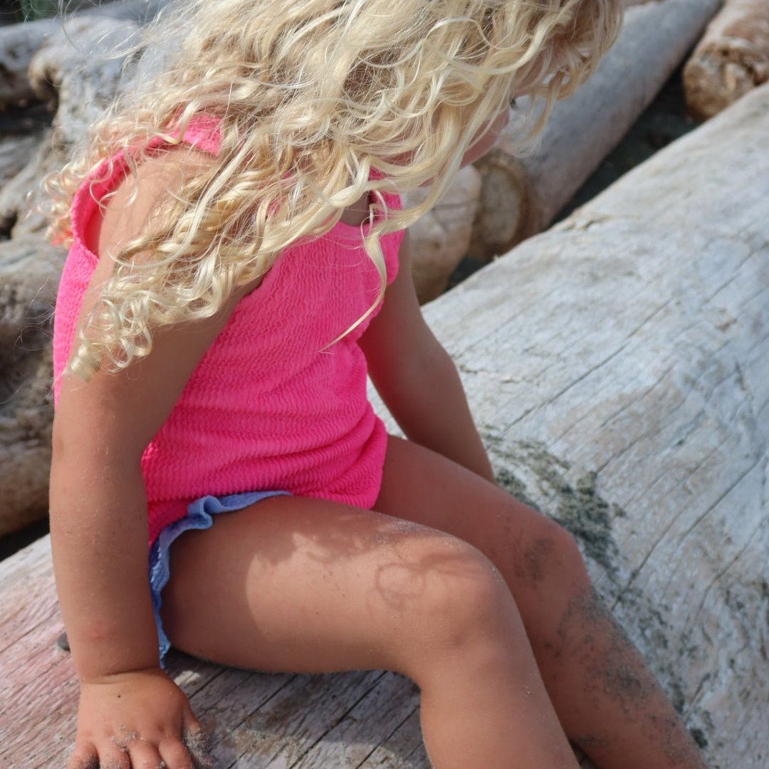 Ruffle One-Piece Swimsuit - Roobear Kids
