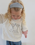 'Tell Your People You Love Them' Organic Cotton Tee - Roobear Kids