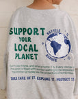 Earth Day Lightweight Crewneck - Roobear Kids