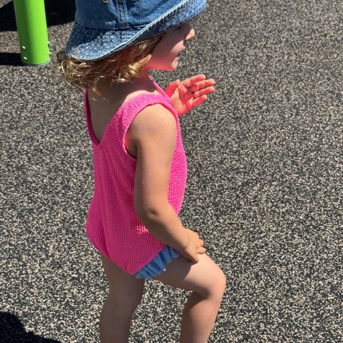 Ruffle One-Piece Swimsuit - Roobear Kids