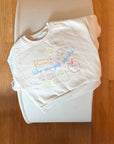 Who Brought Snacks Fleece-lined Graphic Crewneck